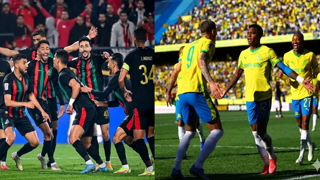 مباراة الجيش الملكي وصن داونز: ما موعدها والقنوات الناقلة؟